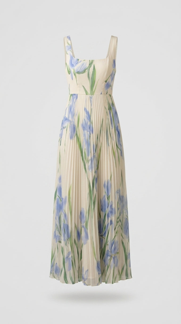 Oriah | Abito Maxi A-Line Floreale
