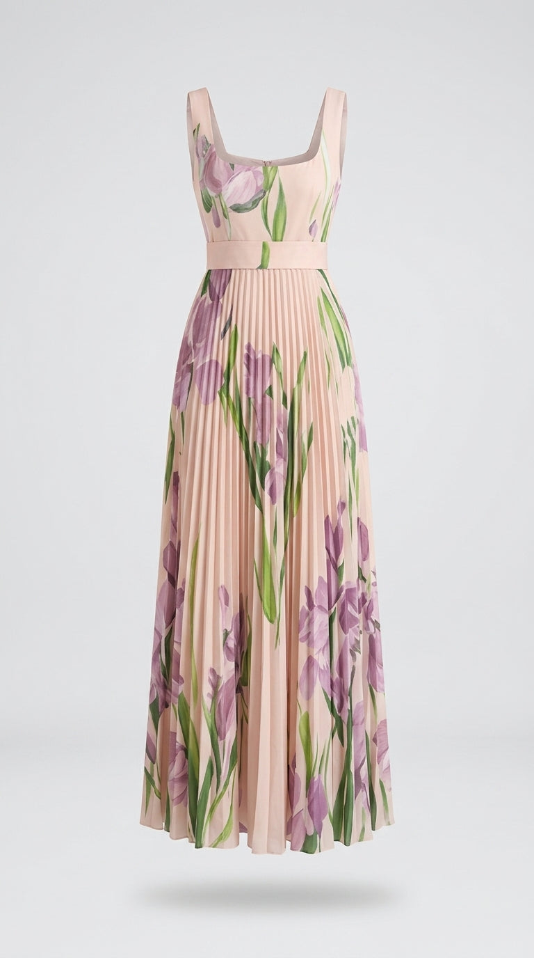 Oriah | Abito Maxi A-Line Floreale