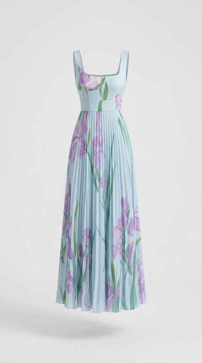 Oriah | Abito Maxi A-Line Floreale
