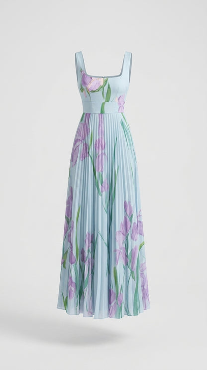 Oriah | Abito Maxi A-Line Floreale