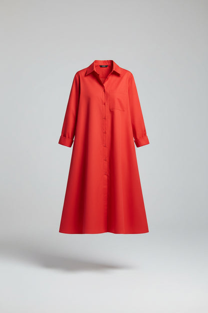 Vestido de Verano Liso para Mujer