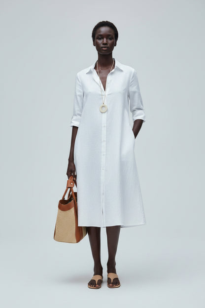 Vestido de Verano Liso para Mujer