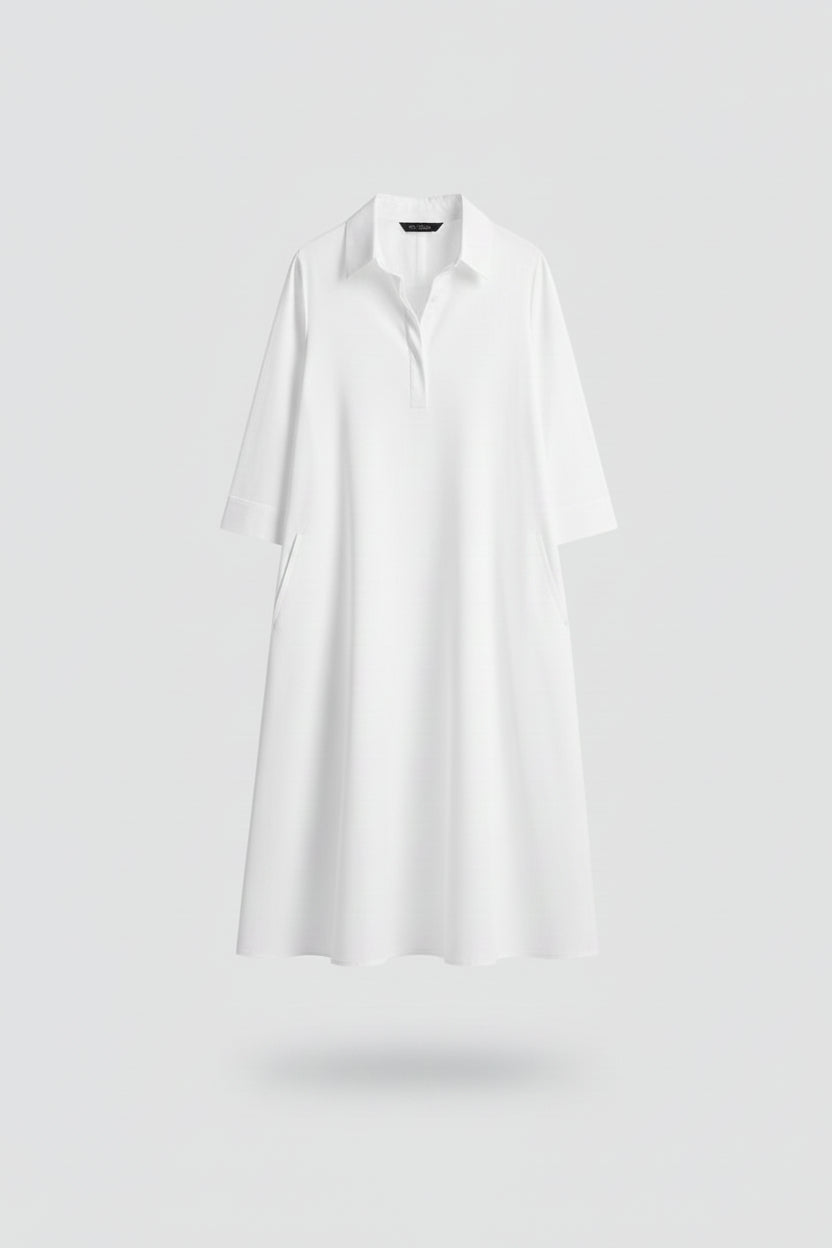 Vestido de Verano Liso para Mujer