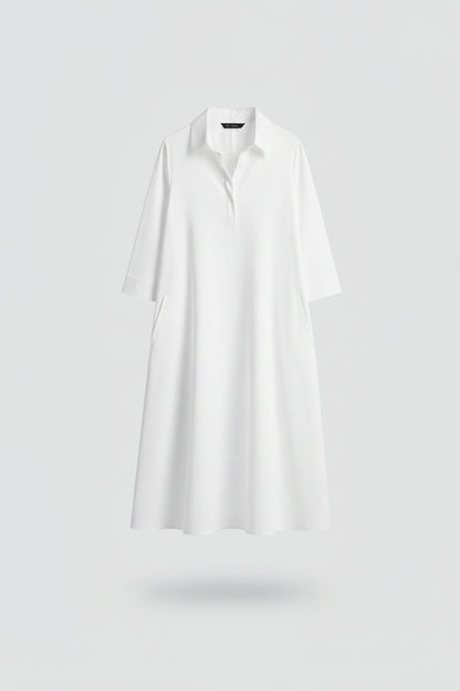 Vestido de Verano Liso para Mujer