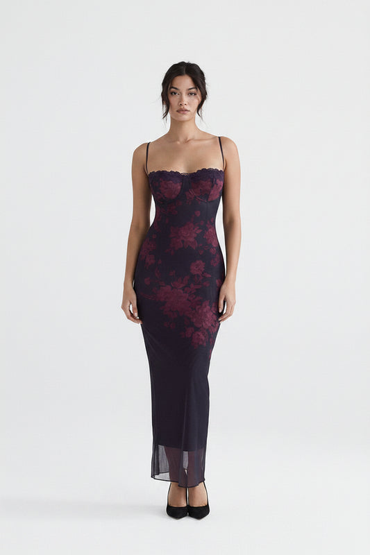 Vestido con Estampado Floral para Mujer