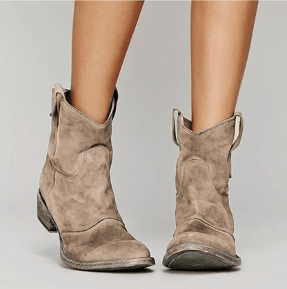 Charlotte | Botines cómodos de ante