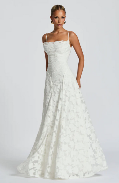 Vestido Maxi de Encaje SOFIA — Elegante para Invitada