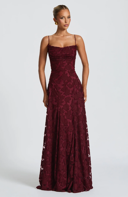 Vestido Maxi de Encaje SOFIA — Elegante para Invitada