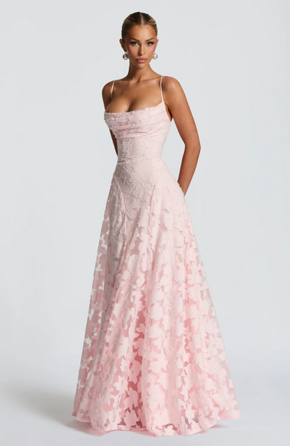 Vestido Maxi de Encaje SOFIA — Elegante para Invitada