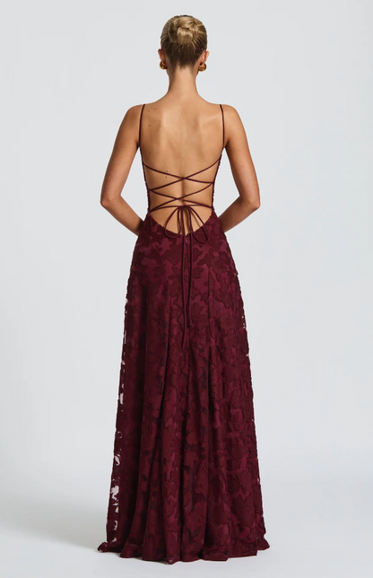 Vestido Maxi de Encaje SOFIA — Elegante para Invitada
