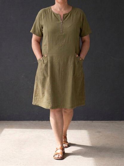 Nara vestido verde