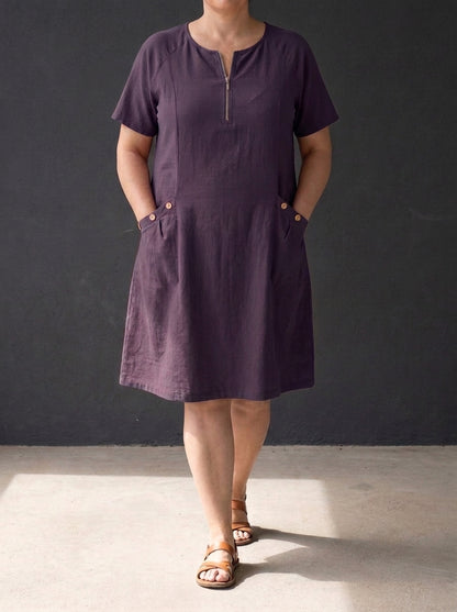 Nara vestido malva