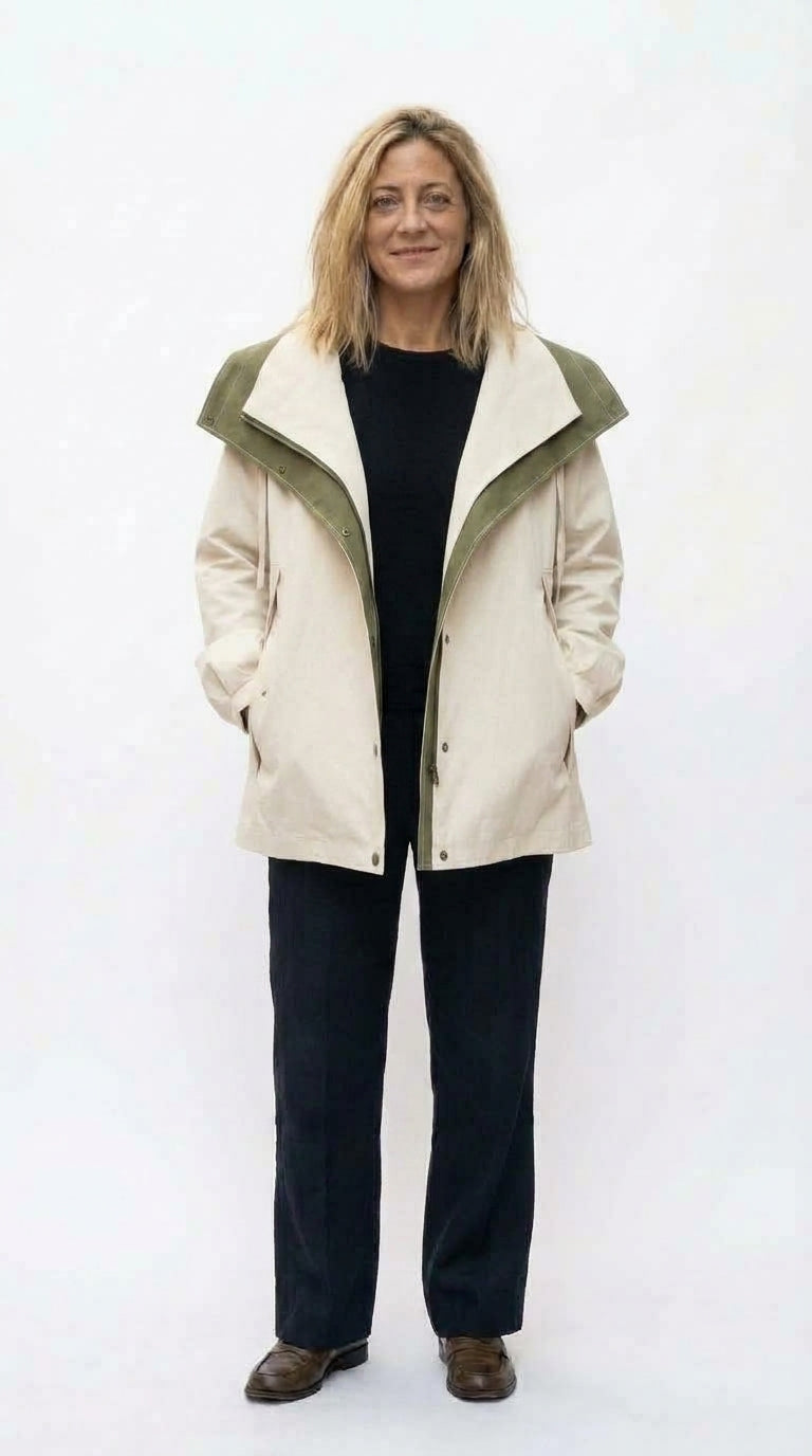 Alva | Chaqueta de Entretiempo con Capucha