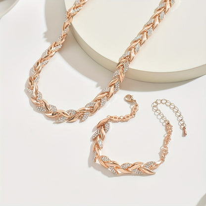 Conjunto de collar y pendientes · Cristal pez