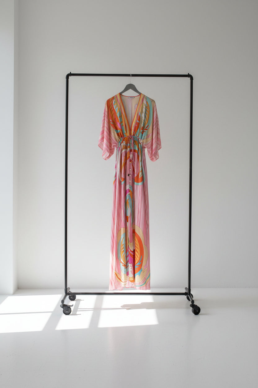 Vestido con Escote en V para Mujer