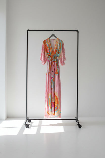 Vestido con Escote en V para Mujer