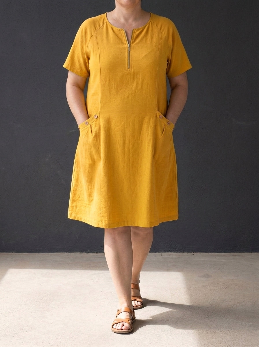Nara vestido amarillo
