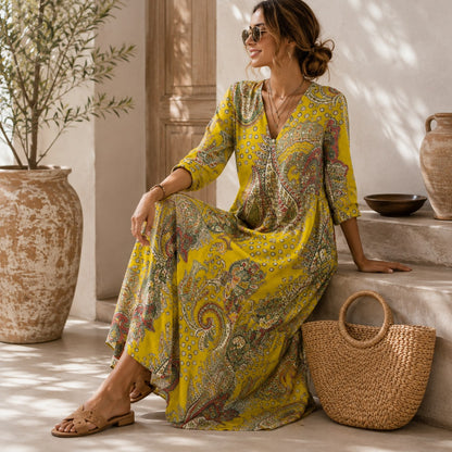 Andrée, vestido largo de verano cómodo — segunda vista