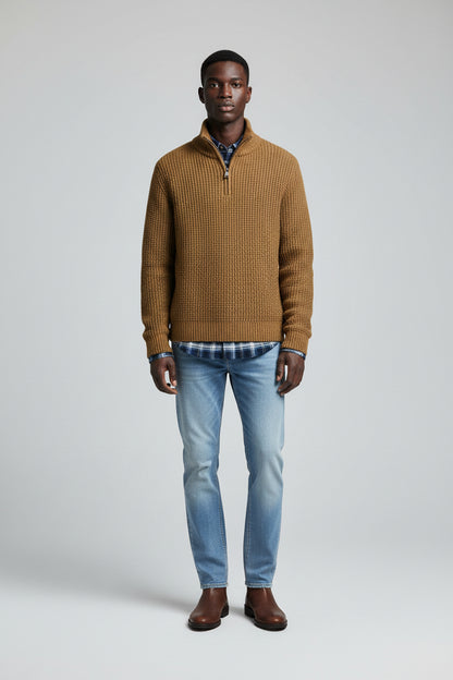 Jersey Elegante y Abrigado para Hombre