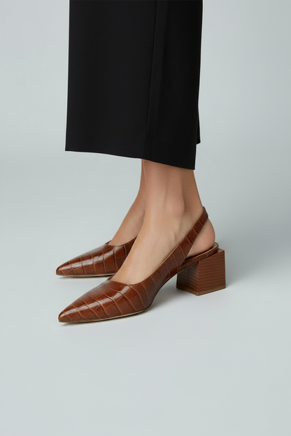 Tacones Ortopédicos en Cuero