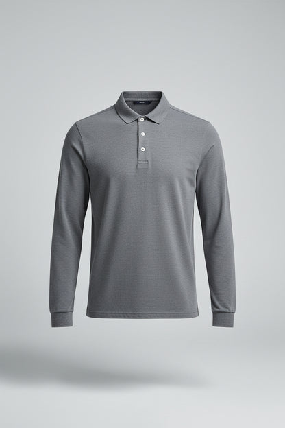 Polo de Manga Larga para Hombre