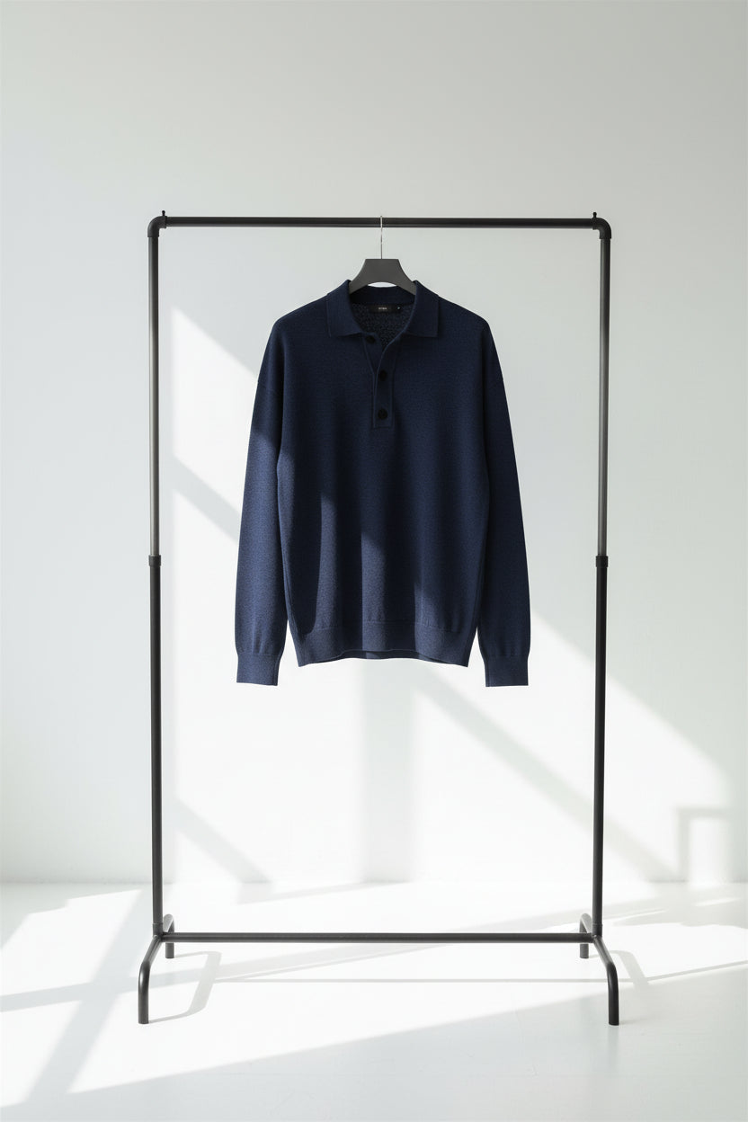 Polo de Manga Larga para Hombre