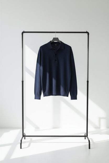 Polo de Manga Larga para Hombre