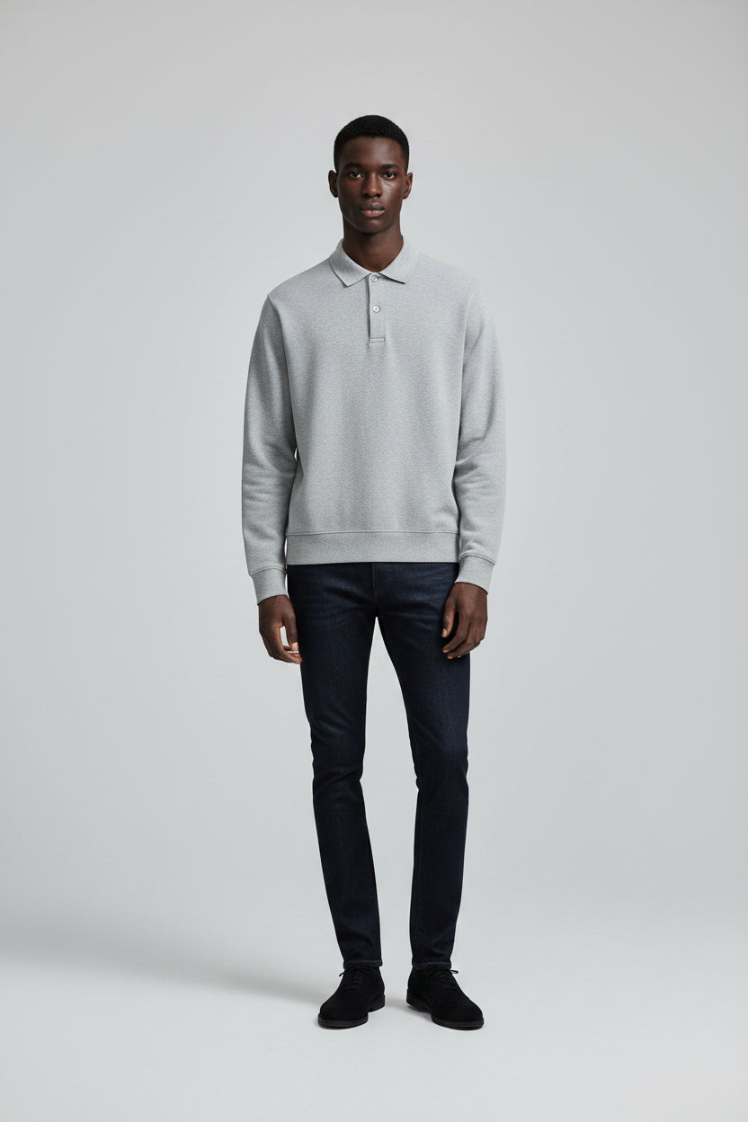 Polo de Manga Larga para Hombre