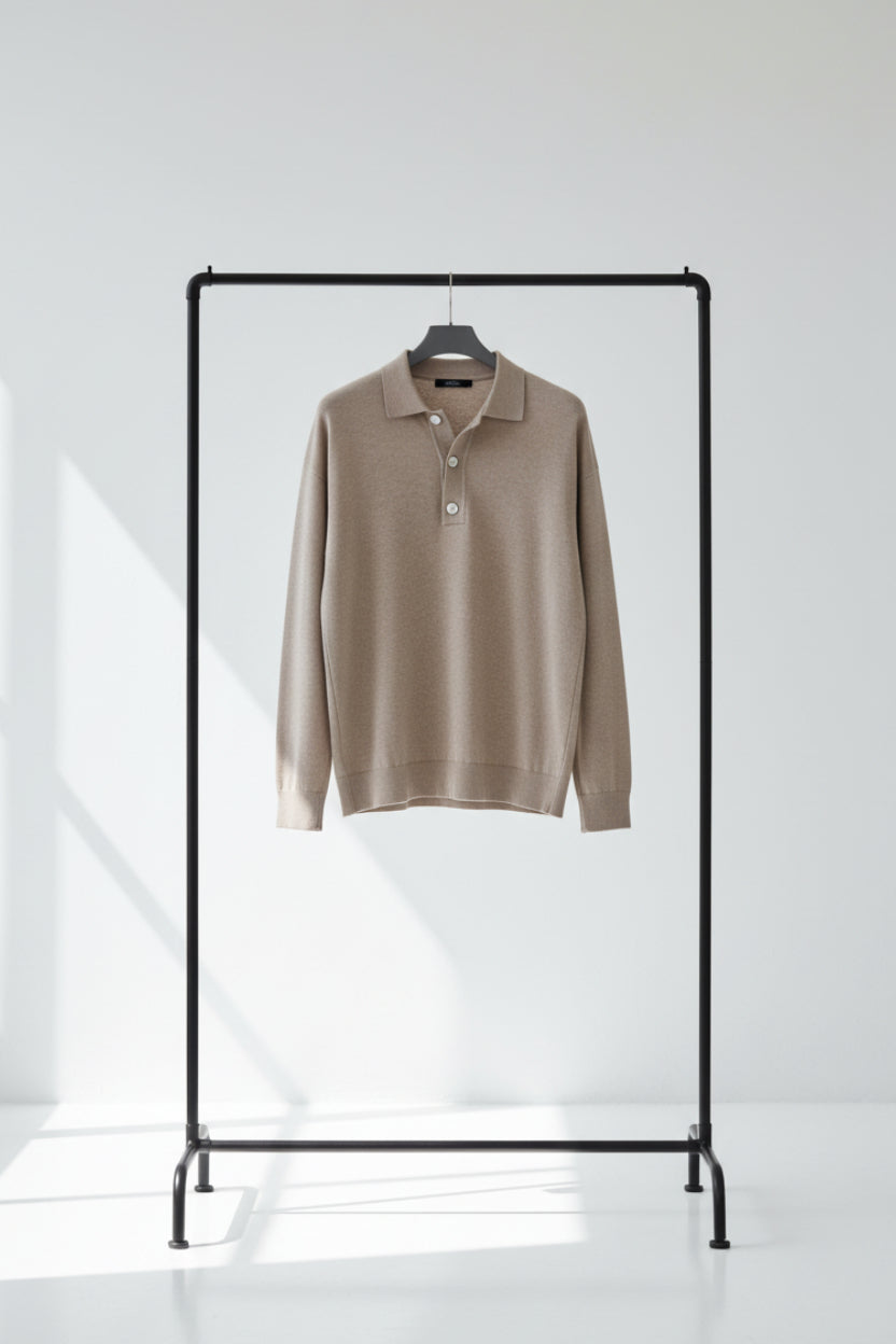 Polo de Manga Larga para Hombre