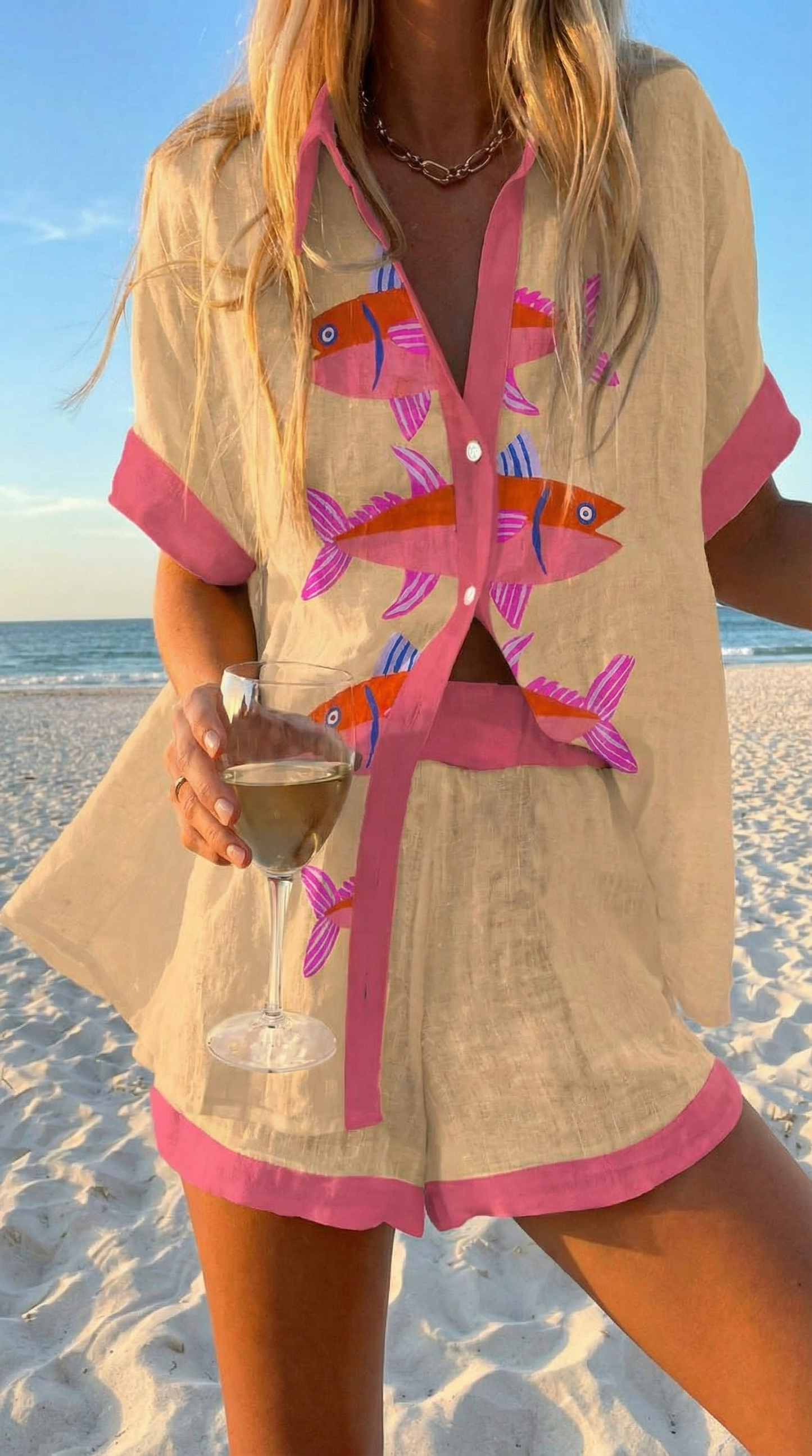Capri | Conjunto de Camisa y Short