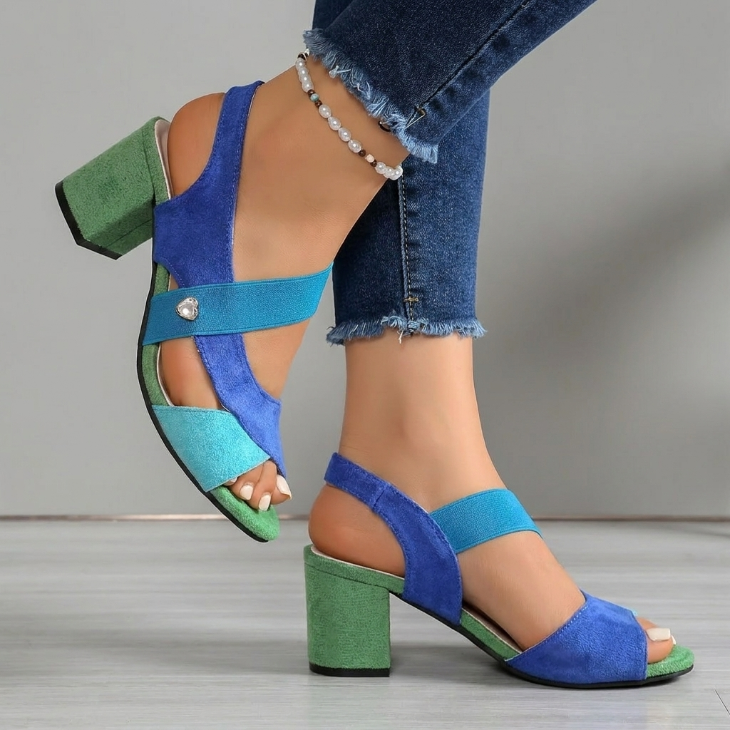 Chantal | Sandalias de tiras cruzadas