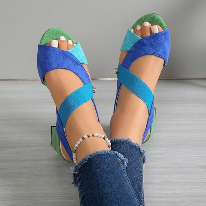 Chantal | Sandalias de tiras cruzadas