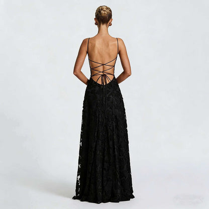 Vestido Maxi de Encaje SOFIA — Elegante para Invitada