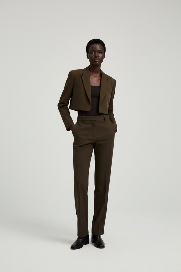 Blazer Corto de Mujer