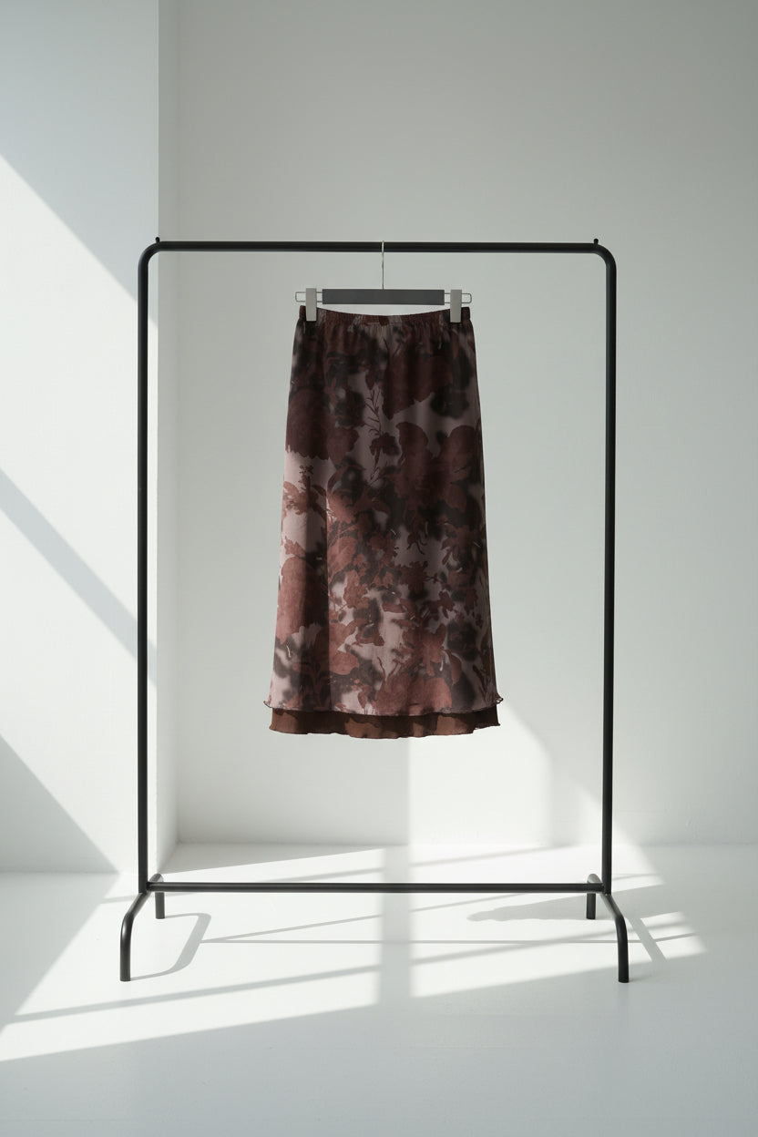 Falda con Estampado Floral para Mujer