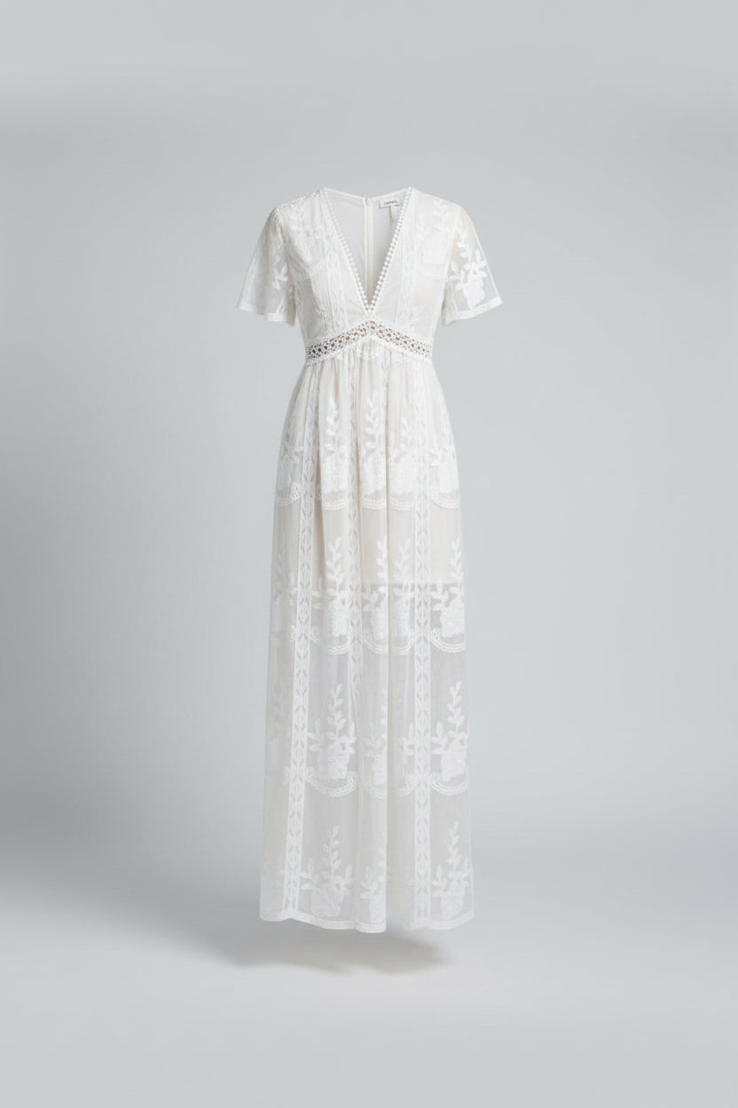 Vestido Blanco de Verano para Mujer