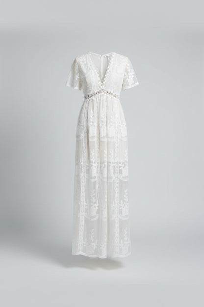 Vestido Blanco de Verano para Mujer