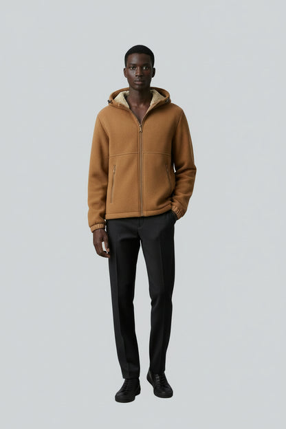 Chaqueta Caliente de Sherpa para Hombre
