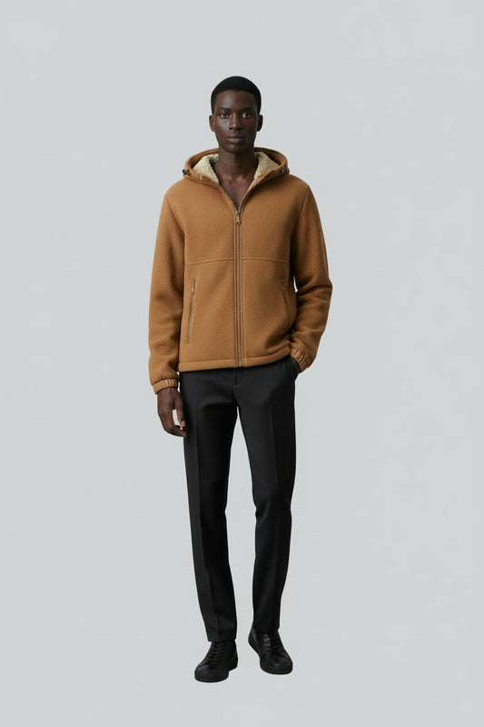 Chaqueta Caliente de Sherpa para Hombre