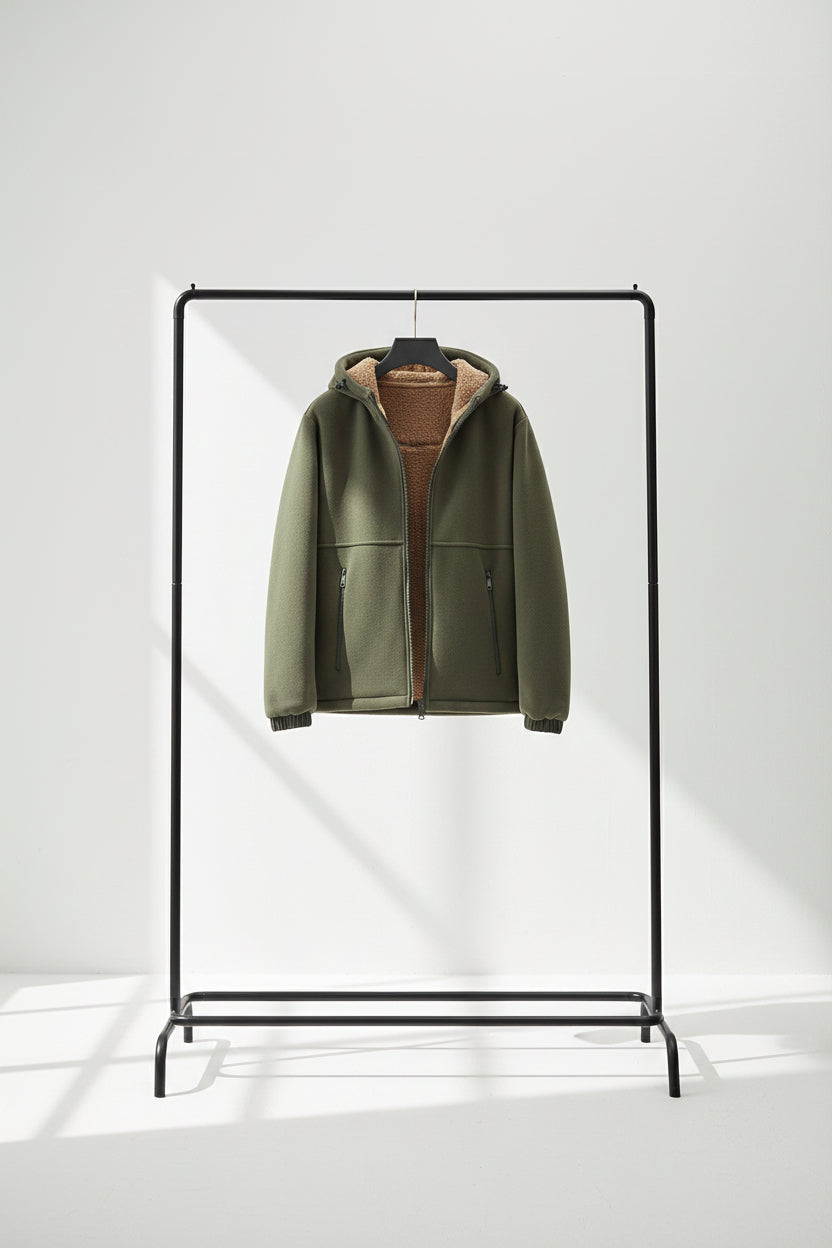 Chaqueta Caliente de Sherpa para Hombre