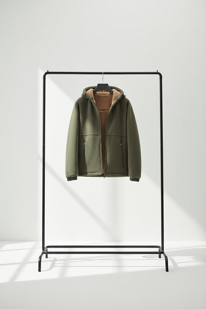 Chaqueta Caliente de Sherpa para Hombre