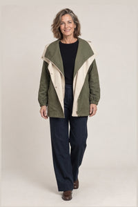 Alva | Chaqueta de Entretiempo con Capucha