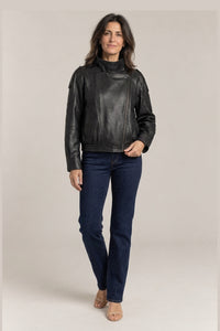 Clara | Chaqueta Oversize de Polipiel