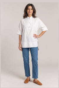 Olivia | Camisa Oversize de Popelín
