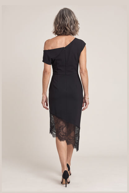 Vega, foto de estudio, detrás [yz4-vega-vestido-midi-negro-encaje-unico-detras.jpg]