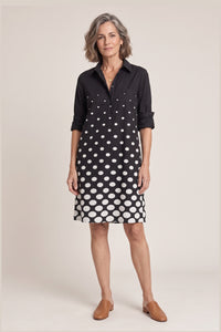 Perle | Vestido Midi Negro